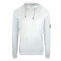 White - Front - Cavalli Class Mens Plain Hoodie