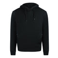 Black - Front - Cavalli Class Mens Plain Hoodie