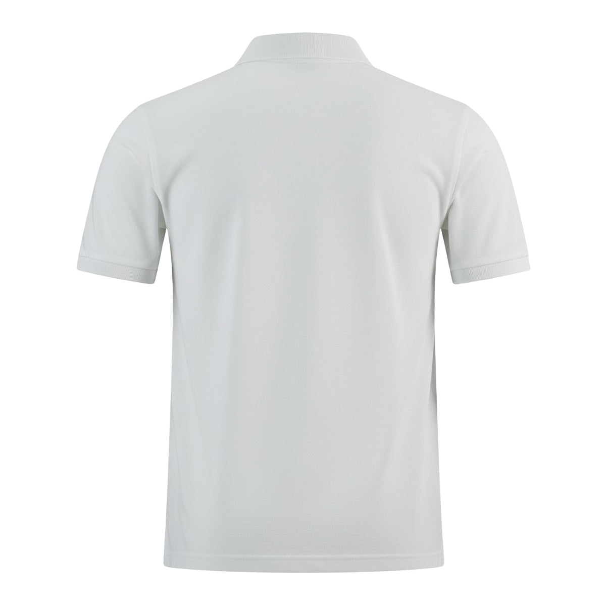 White - Back - Lyle & Scott Mens Plain Logo Polo Shirt