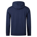 Navy - Back - Aquascutum Mens Active Small Logo Full Zip Hoodie