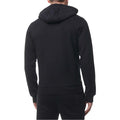Black - Back - Aquascutum Mens Active Small Logo Full Zip Hoodie