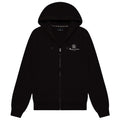 Black - Front - Aquascutum Mens Active Small Logo Full Zip Hoodie