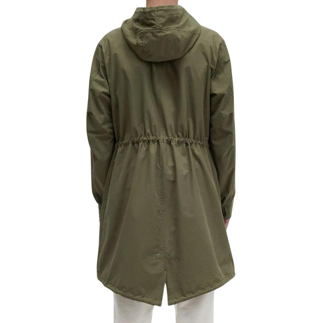 Green - Back - Fred Perry Unisex Adult Shell Parka
