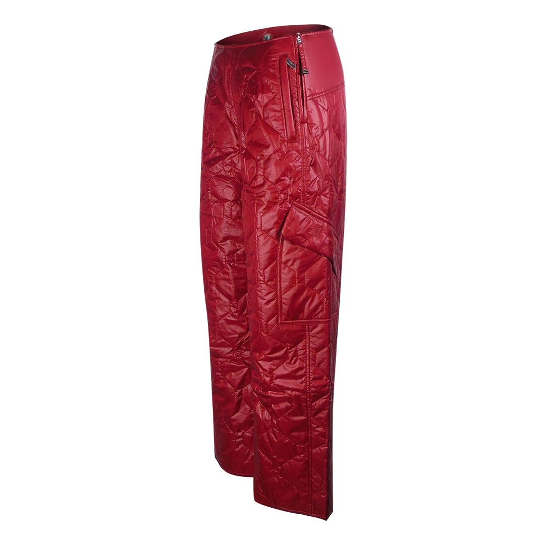 Red - Side - Parajumpers Mens Kawaii Padded Trousers