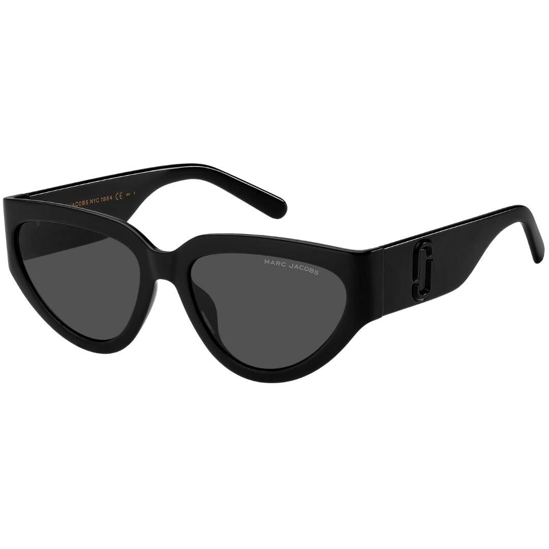 Black-Grey - Back - Marc Jacobs Womens-Ladies Cat Eye Sunglasses