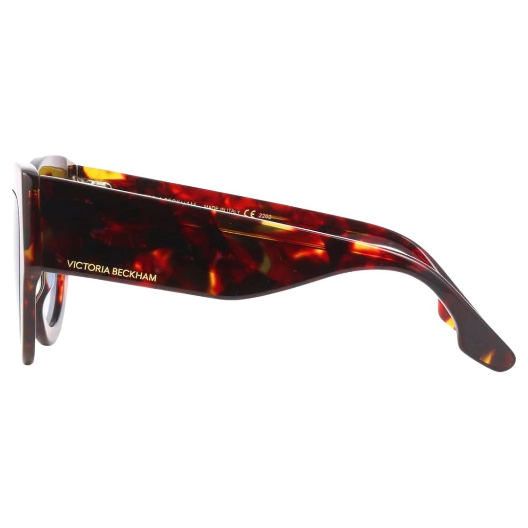 Havana Red - Back - Victoria Beckham Womens-Ladies Cat Eye Sunglasses