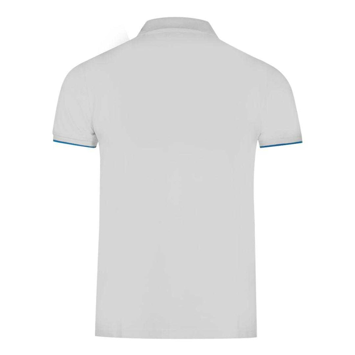 White - Back - Nova Mens Roberto Cavalli Polo Shirt