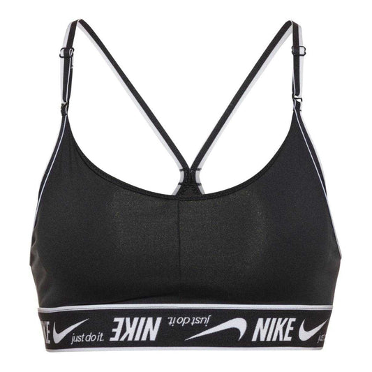 Black - Front - Nike Womens-Ladies Indy Training Sports Bra