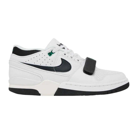 Black-White - Front - Nike Mens Air Alpha Force 88 Leather Trainers