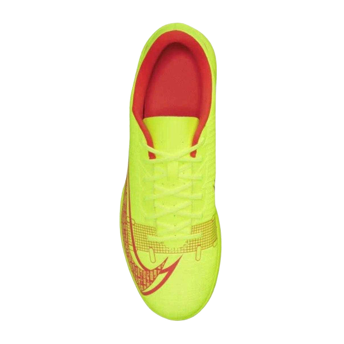Volt-Bright Crimson - Side - Nike Mens Mercurial Vapour 14 Club Indoor Football Shoes