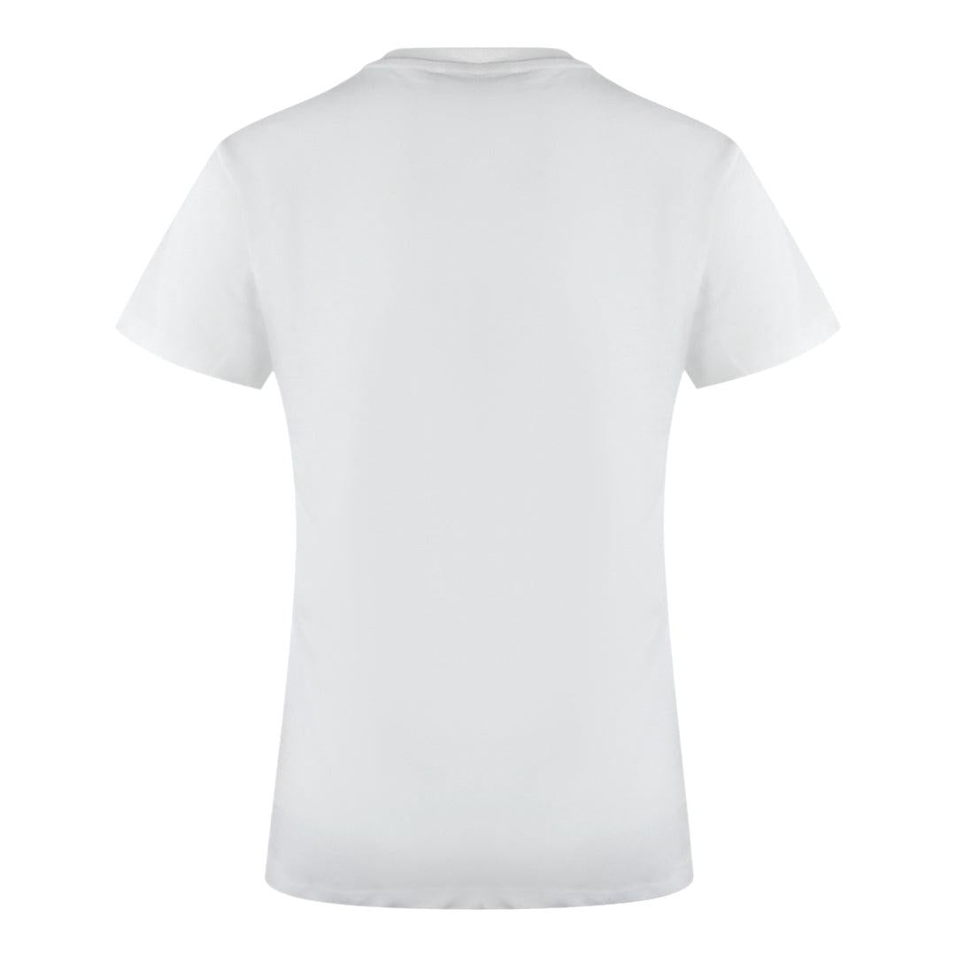 White - Side - Love Moschino Unisex Adult Tic-Tac-Toe T-Shirt