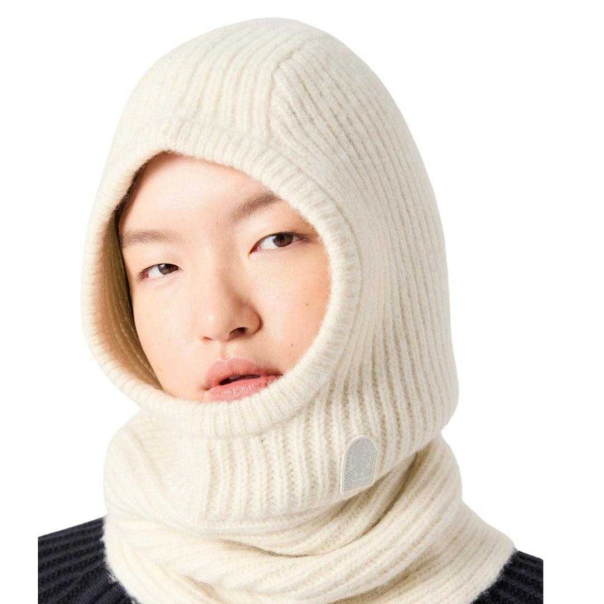 Moonbeam - Side - Parajumpers Unisex Adult Ribbed Wool Blend Winter Balaclava