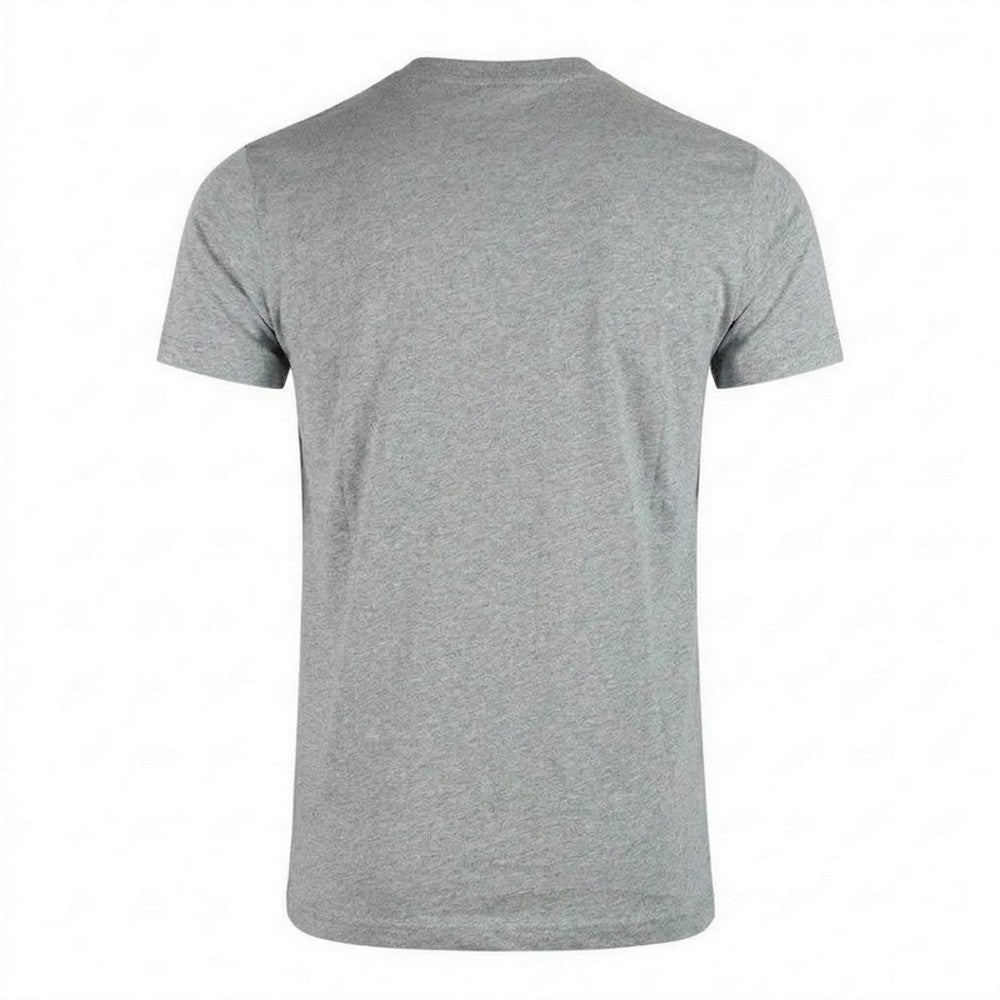 Grey Marl - Back - Diesel Mens Premium Cotton T-Shirt
