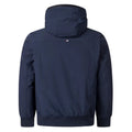 Navy - Back - Aquascutum Mens Active Hooded Jacket