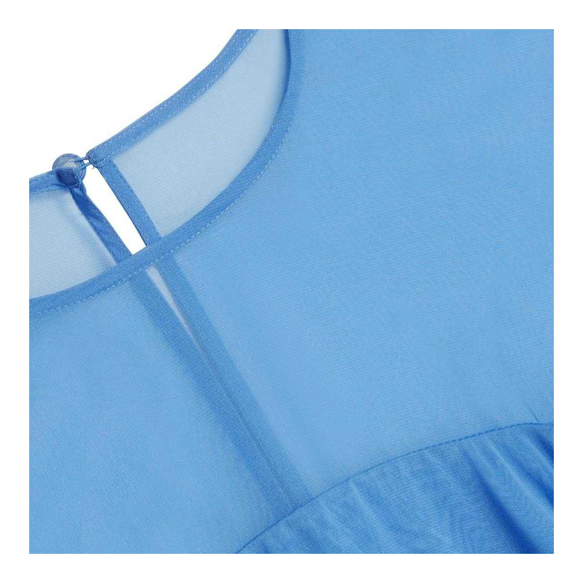 Mid Blue - Pack Shot - Ted Baker Womens-Ladies Marie Capped Sleeved Maxi Dress