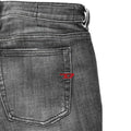 Grey - Side - Diesel Mens Sleenker Skinny Jeans
