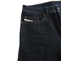 Dark Blue - Side - Diesel Mens Buster-X Tapered Jeans