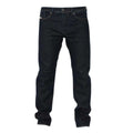 Dark Blue - Front - Diesel Mens Buster-X Tapered Jeans