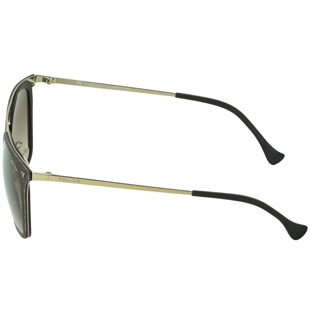 Gold - Side - Police Mens Spl152 Sunglasses