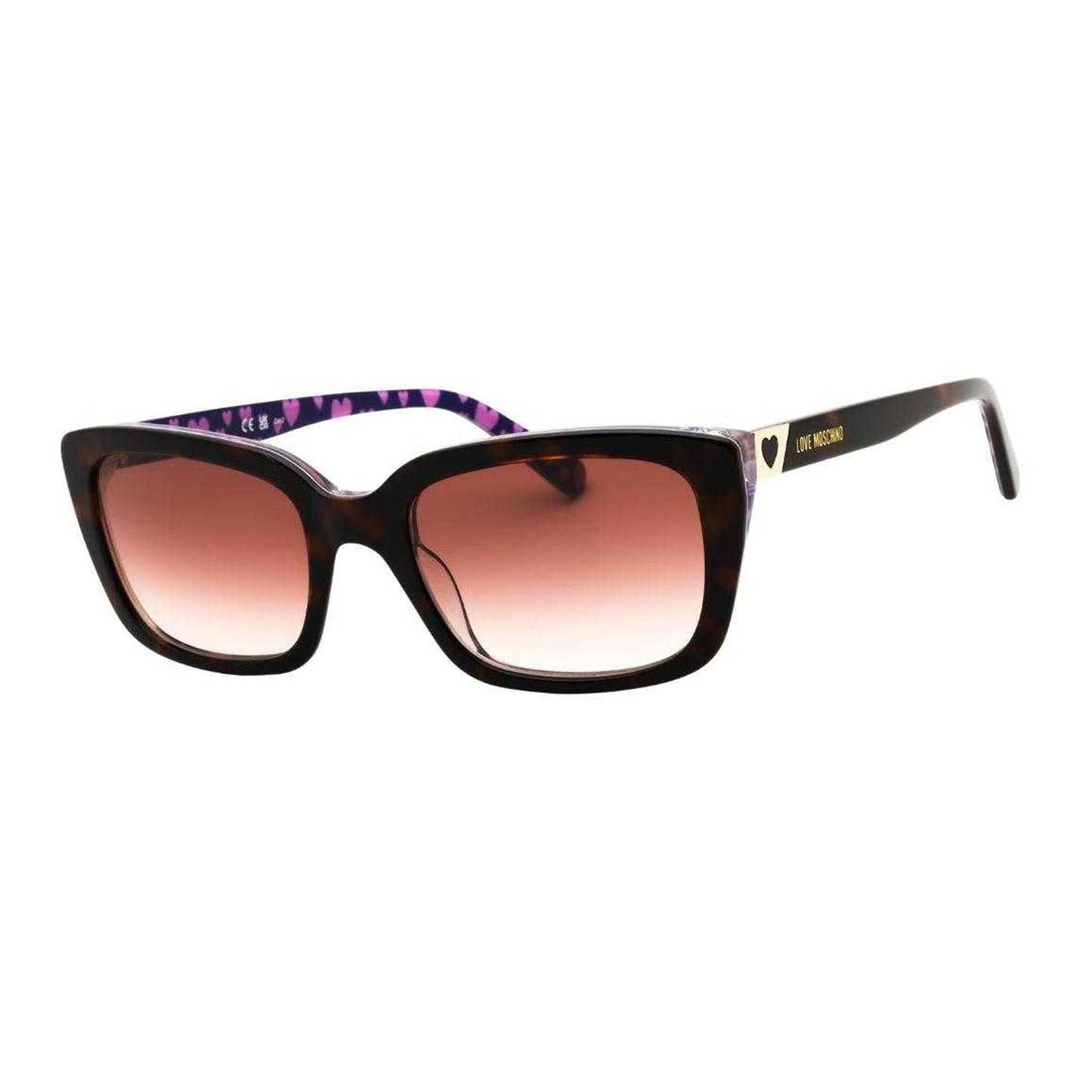 Havana Brown - Back - Love Moschino Womens-Ladies Love Sunglasses