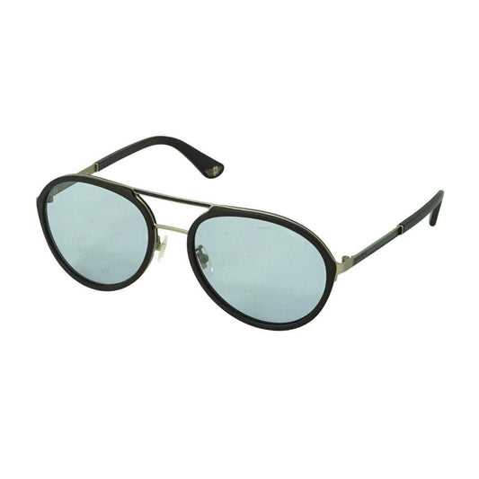 Black - Front - The Police Mens Logo Sunglasses