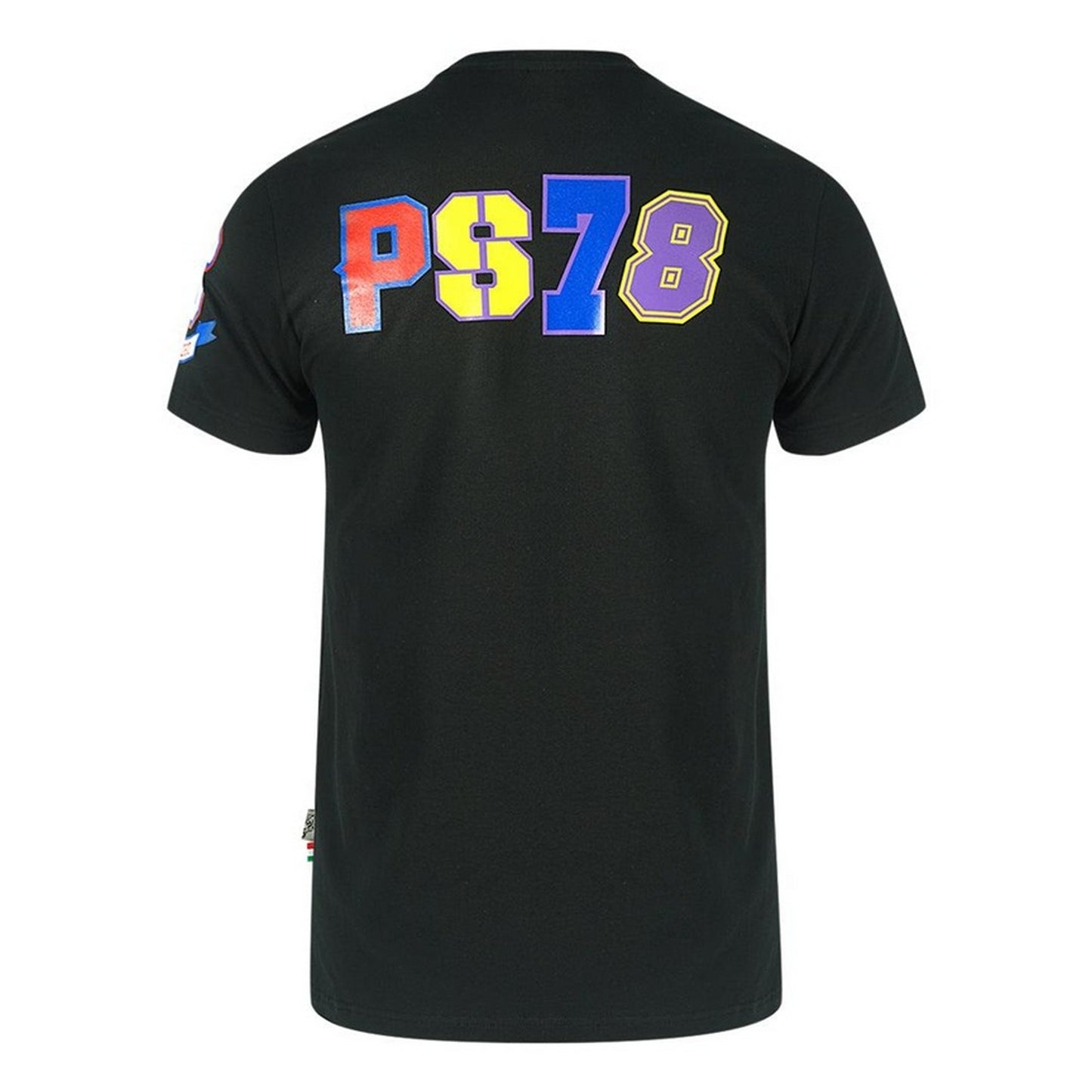 Black - Back - Plein Sport Unisex Adult Logo T-Shirt