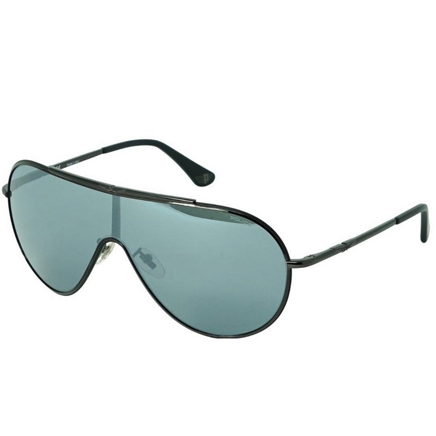 Dark Silver - Side - Police Mens Origins 10 Sunglasses