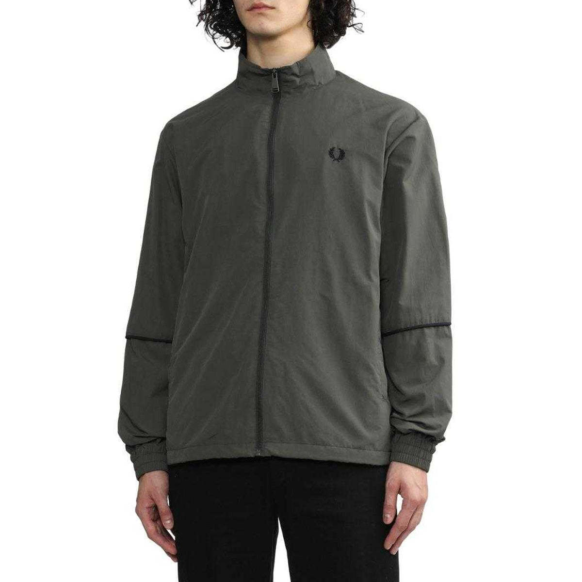 Field Green - Lifestyle - Fred Perry Unisex Adult Piped Jacket