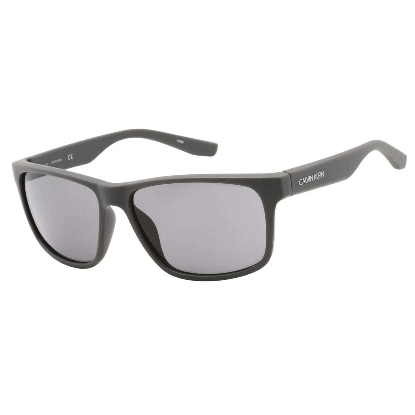 Grey - Back - Calvin Klein Mens Rectangular Sunglasses