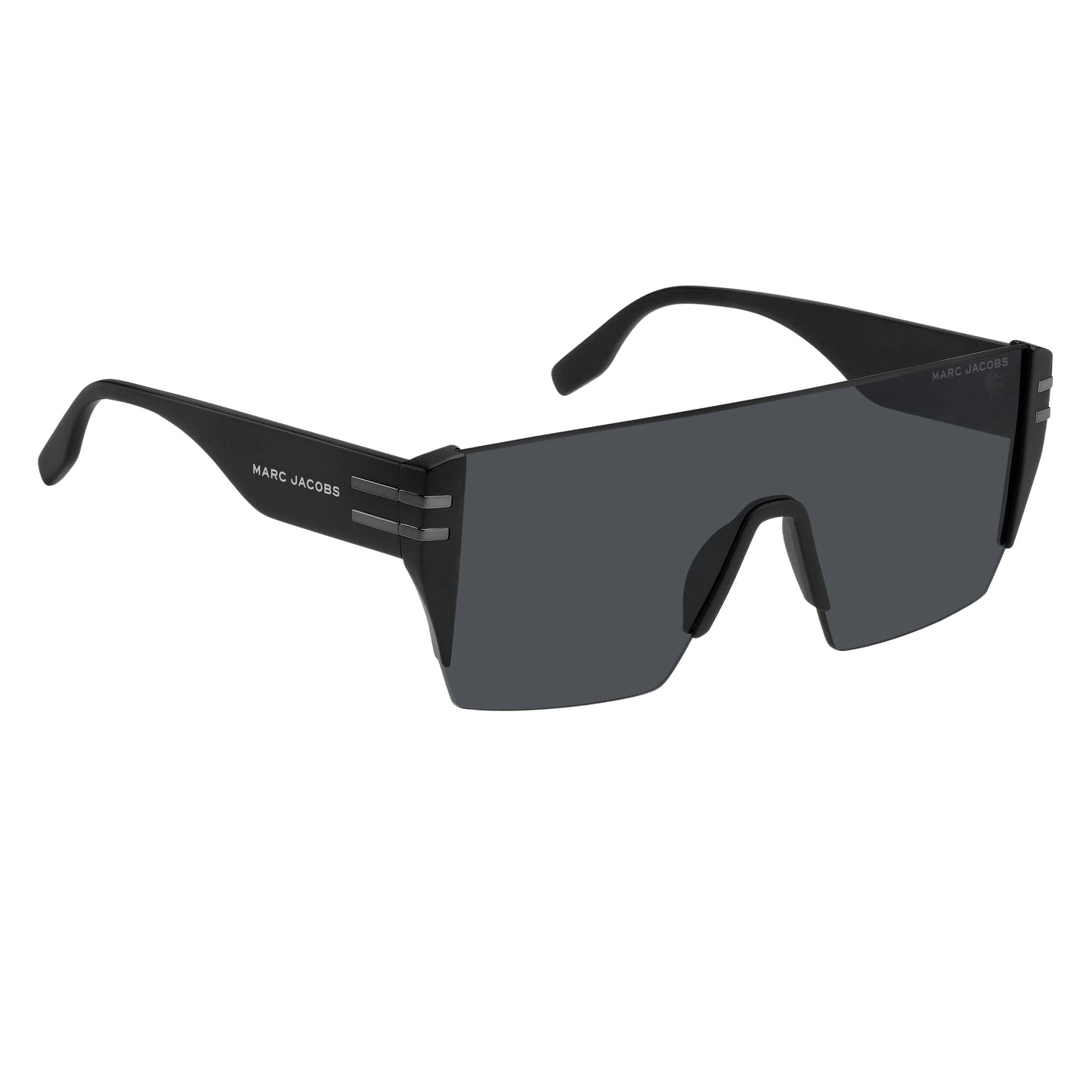 Black - Side - Marc Jacob Mens Shield Sunglasses