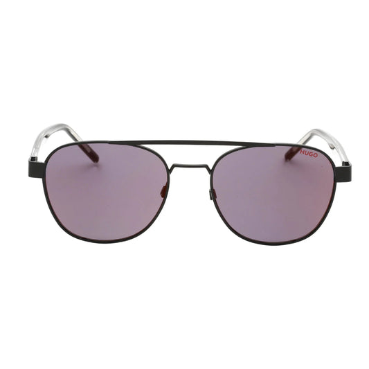 Matt Black-Red - Front - Hugo Boss Mens HG 1196-S 003 AO Sunglasses