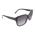 Black - Back - Calvin Klein Womens-Ladies Square Sunglasses
