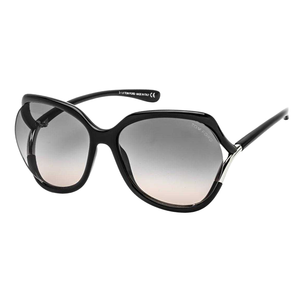Black - Back - Tom Ford Anouk 2 Gradient Sunglasses