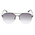Grey - Front - Calvin Klein Mens Smoke Sunglasses