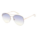 Navy-Gold - Back - Calvin Klein Mens Smoke Sunglasses