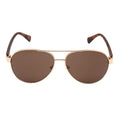 Gold - Back - Calvin Klein Mens Pilot Sunglasses