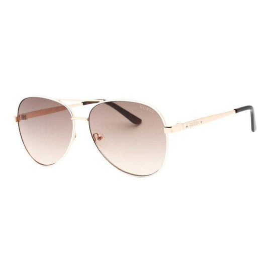 Brown-Rose Gold - Front - Guess Mens Gradient Sunglasses