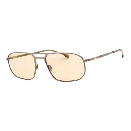 Silver - Front - Hugo Boss Mens 1446 Sunglasses