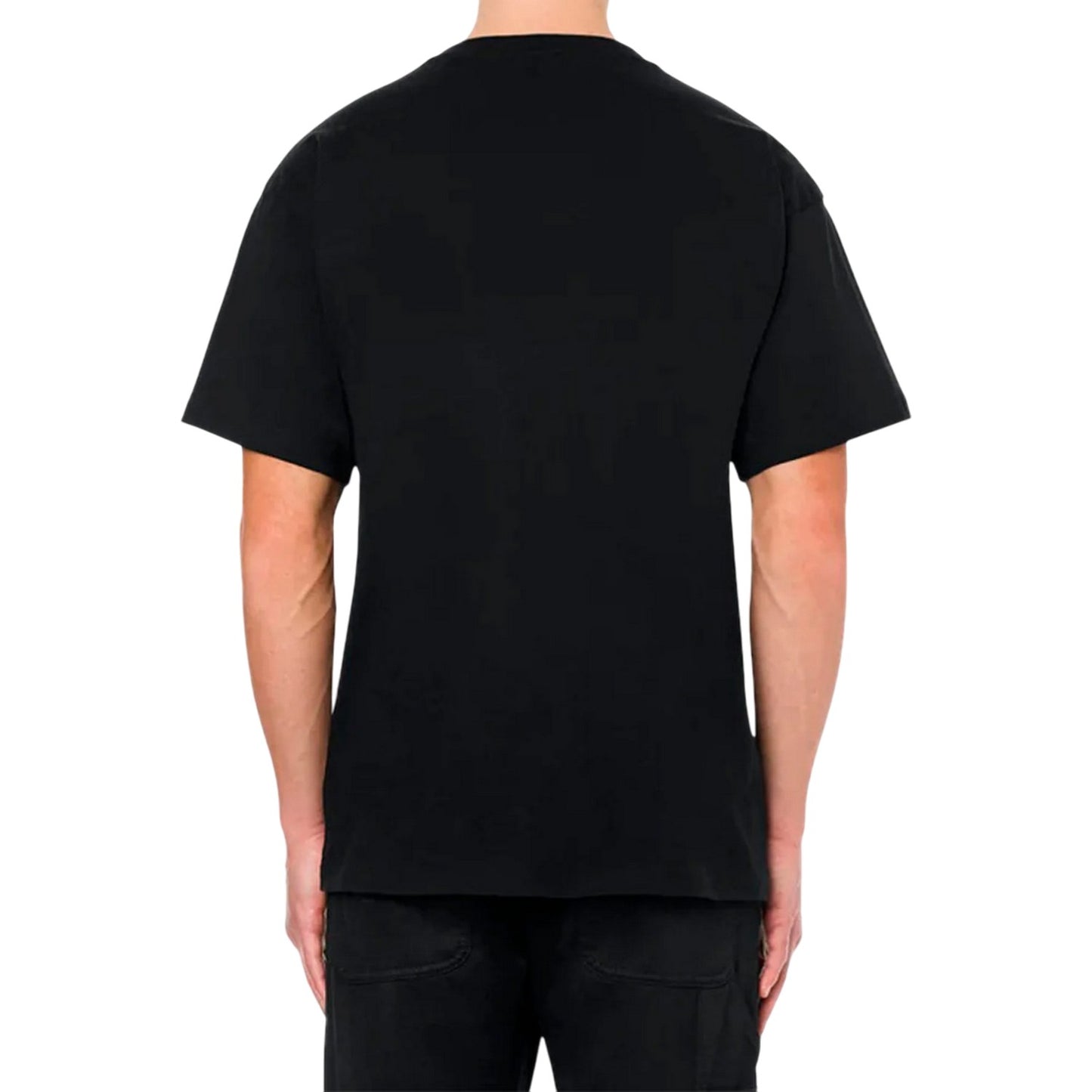Black - Lifestyle - Moschino Unisex Adult Couture Milano Reflective Logo T-Shirt