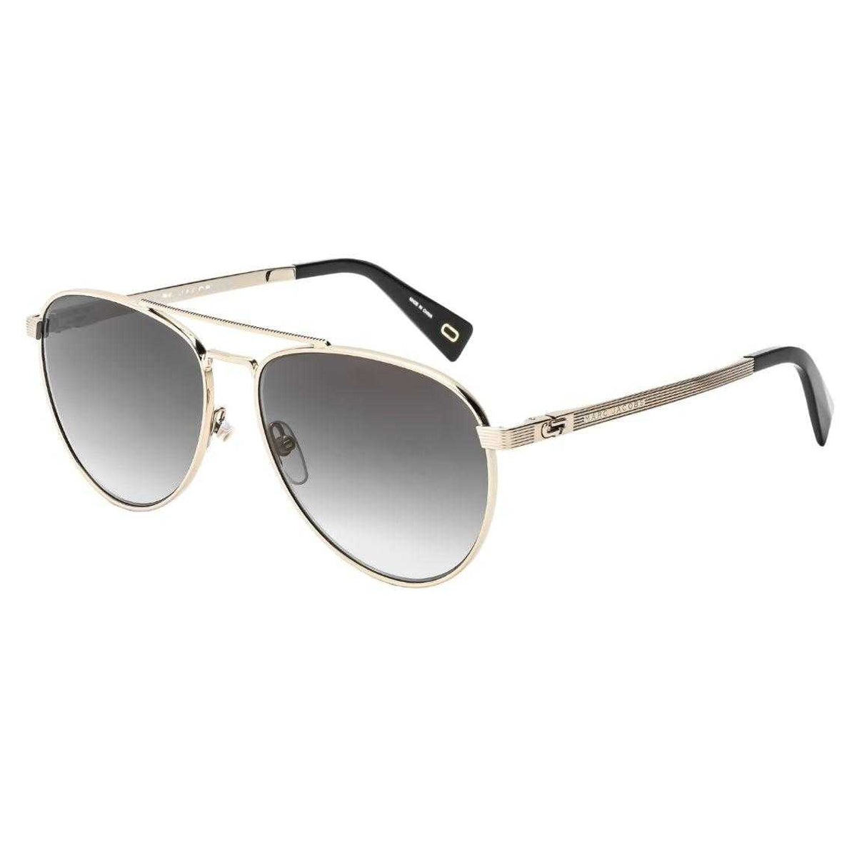 Grey - Back - Marc Jacobs Pilot Style Sunglasses