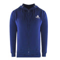 Blue - Side - Aquascutum Mens Full Zip Tracksuit Set