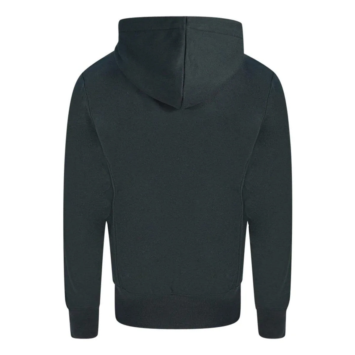 Black - Back - Champion Mens Rome Logo Hoodie