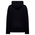 Black - Back - Diesel Mens Double Destroyed Logo Hoodie