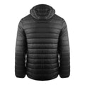 Black - Back - Aquascutum Mens London Quilted Logo Jacket