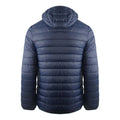 Navy Blue - Back - Aquascutum Mens London Quilted Logo Jacket