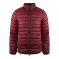 Red - Front - Aquascutum Mens Logo Padded Jacket