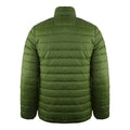 Army Green - Back - Aquascutum Mens Logo Padded Jacket