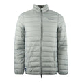 Grey - Front - Aquascutum Mens Logo Padded Jacket