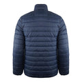 Navy Blue - Back - Aquascutum Mens Logo Padded Jacket