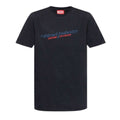 Navy Blue - Front - Diesel Unisex Adult Industry Denim Division Logo T-Shirt